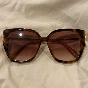 Circus by Sam Edelman Tortoise Sunglasses with Brown Gradient Lens